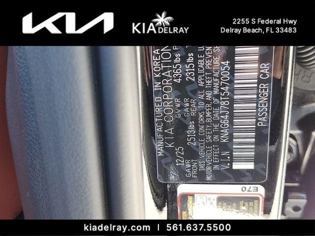 New 2026 Aurora Black Pearl Kia GT-Line FWD image 33