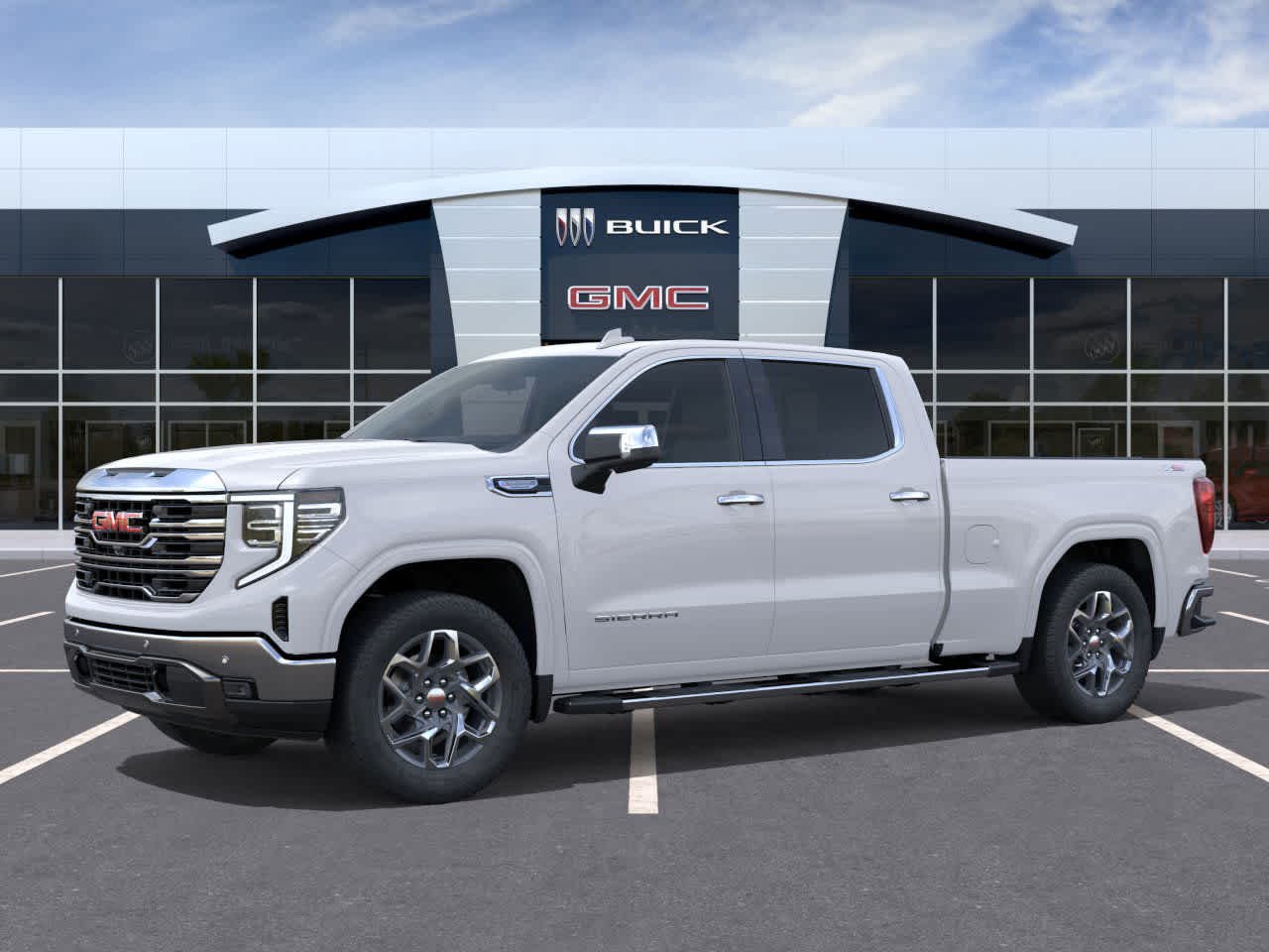 New 2026 Summit White GMC SLT image 2