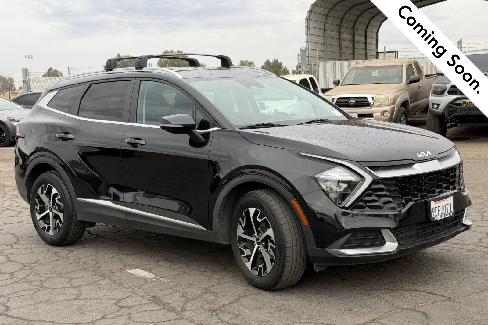 Used 2023 Black Kia EX image 1
