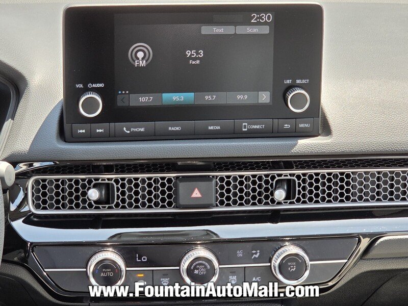 Used 2024 Meteorite Gray Metallic Honda LX CVT image 11