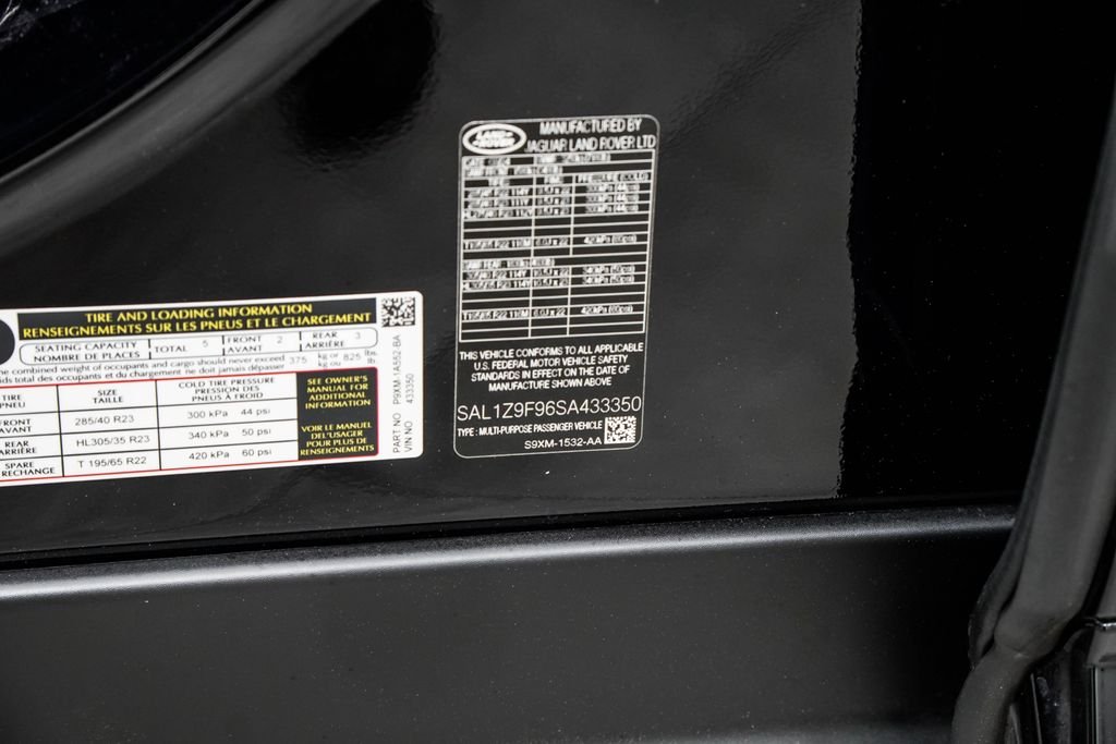 Used 2025 Black Land Rover SV Edition Two image 45