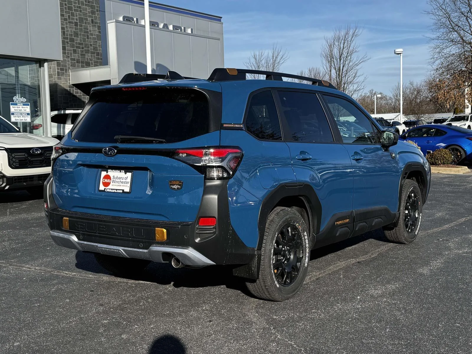 Used 2026 Geyser Blue Subaru Wilderness image 2