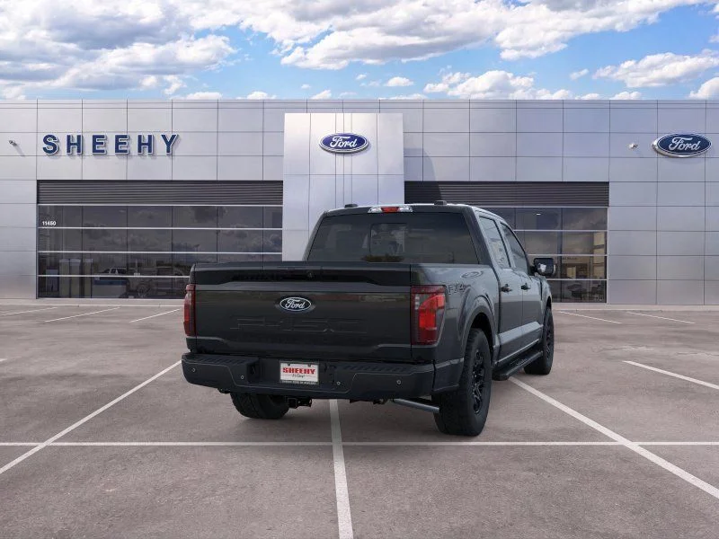 New 2026 Agate Black Metallic Ford XLT image 8