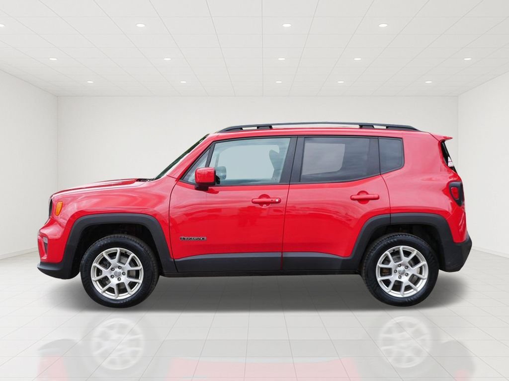 Certified Used 2020 Red Jeep Latitude image 6