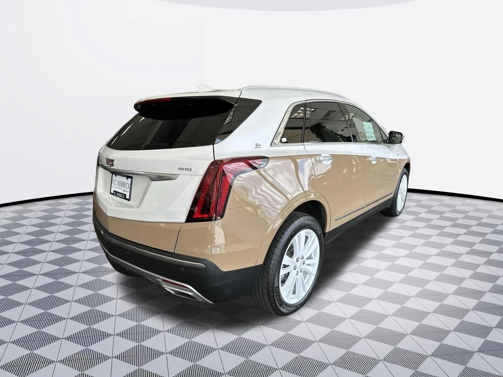 Used 2024 Crystal White Tricoat Cadillac AWD Premium Luxury image 4