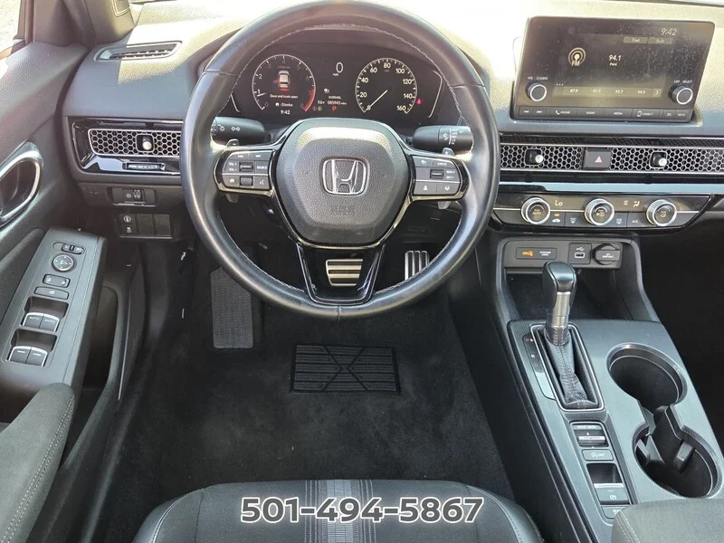 Used 2022 Platinum White Pearl Honda SPORT image 11