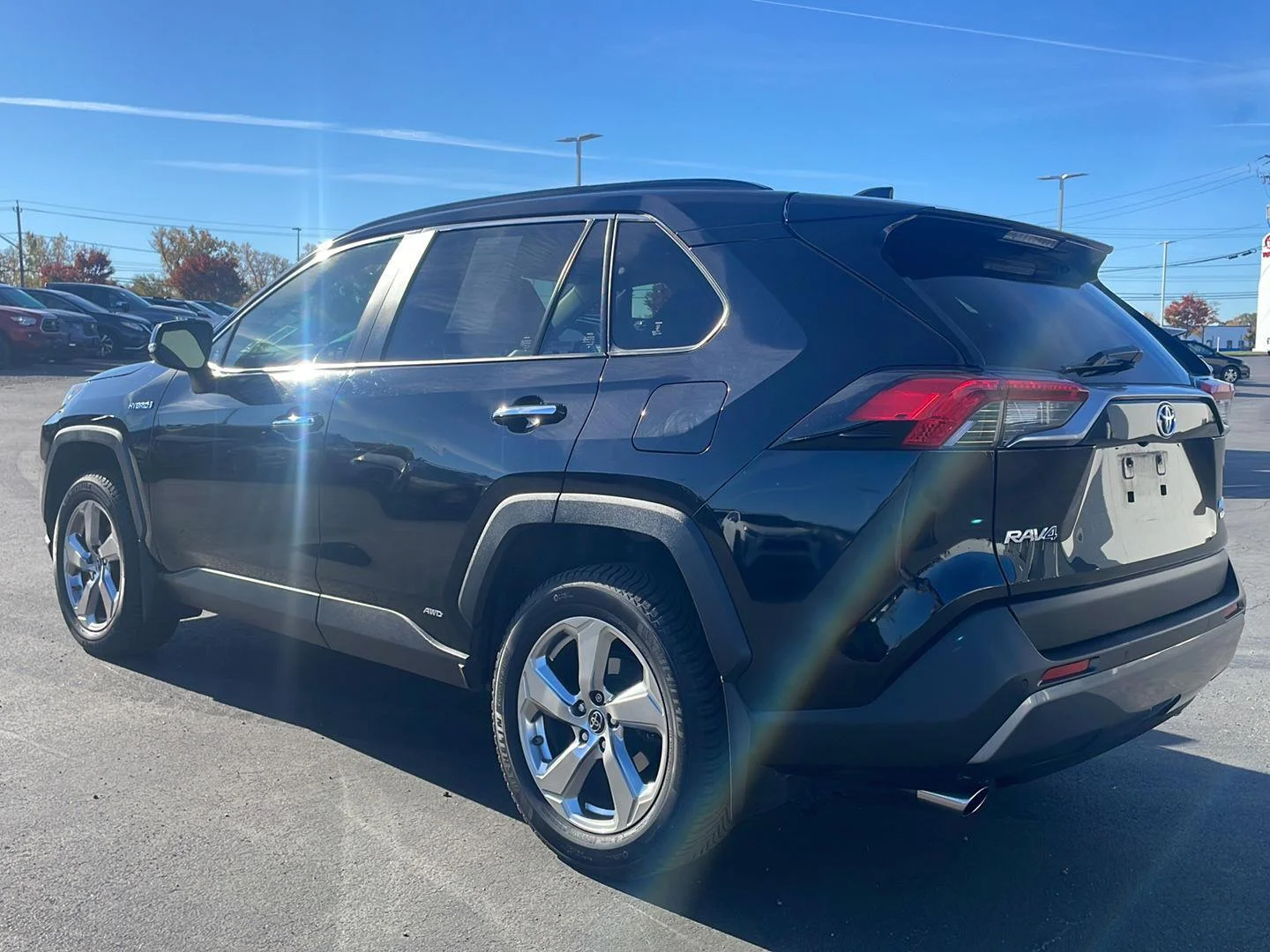 Used 2019 Midnight Black Metallic Toyota Limited image 11
