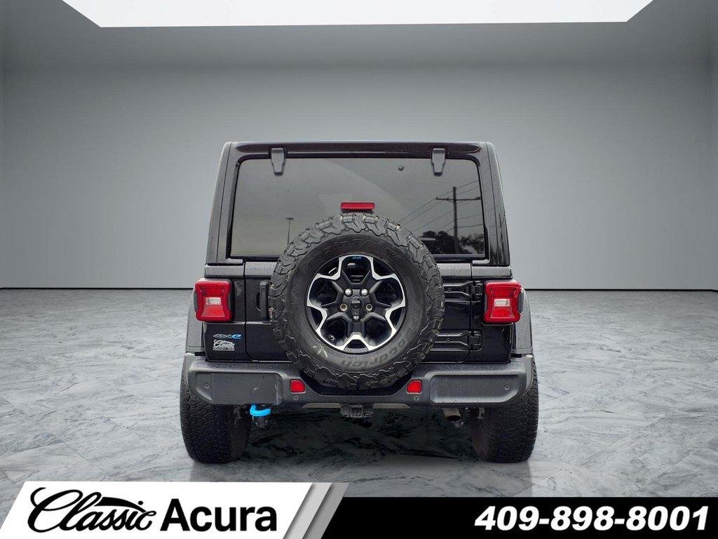 Used 2021 Black Clearcoat Jeep Unlimited Rubicon 4x4 image 4