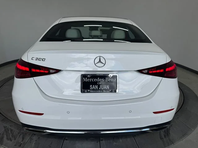 New 2026 White Mercedes-Benz C 300 image 12