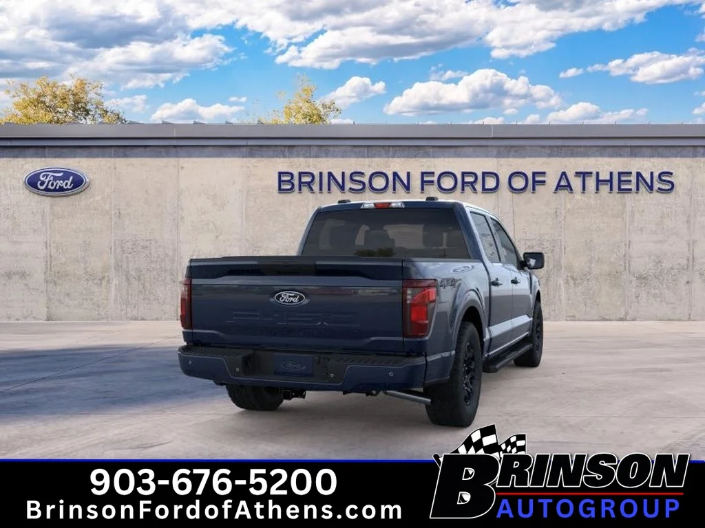 New 2026 Antimatter Blue Ford XLT image 8