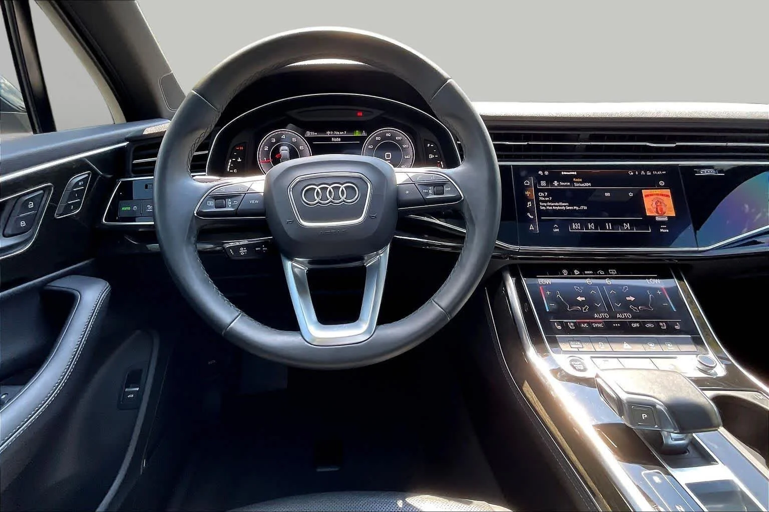 Used 2023 Mythos Black Metallic Audi Premium Plus image 12