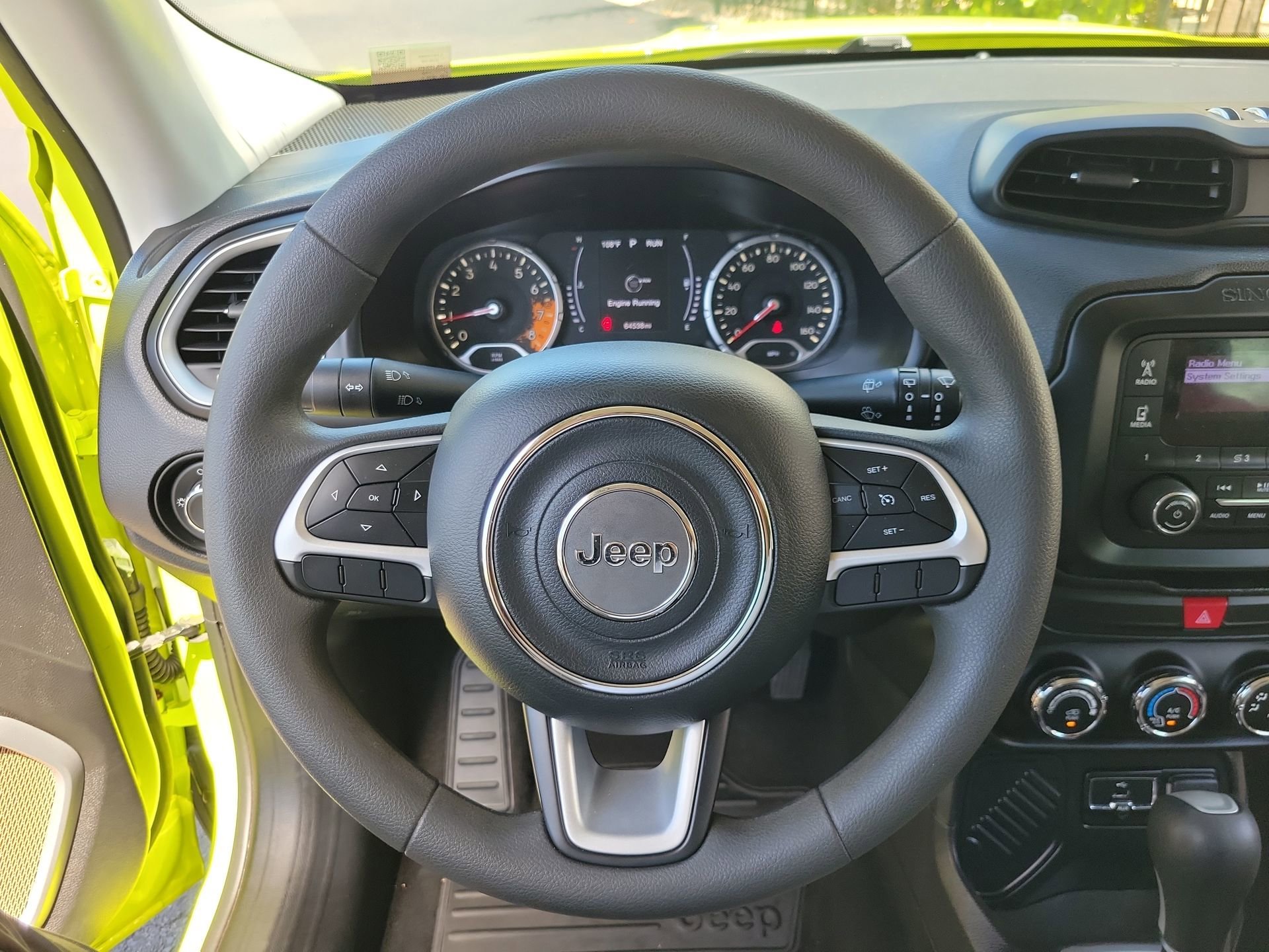 Used 2017 Hypergreen Clearcoat Jeep Sport image 30
