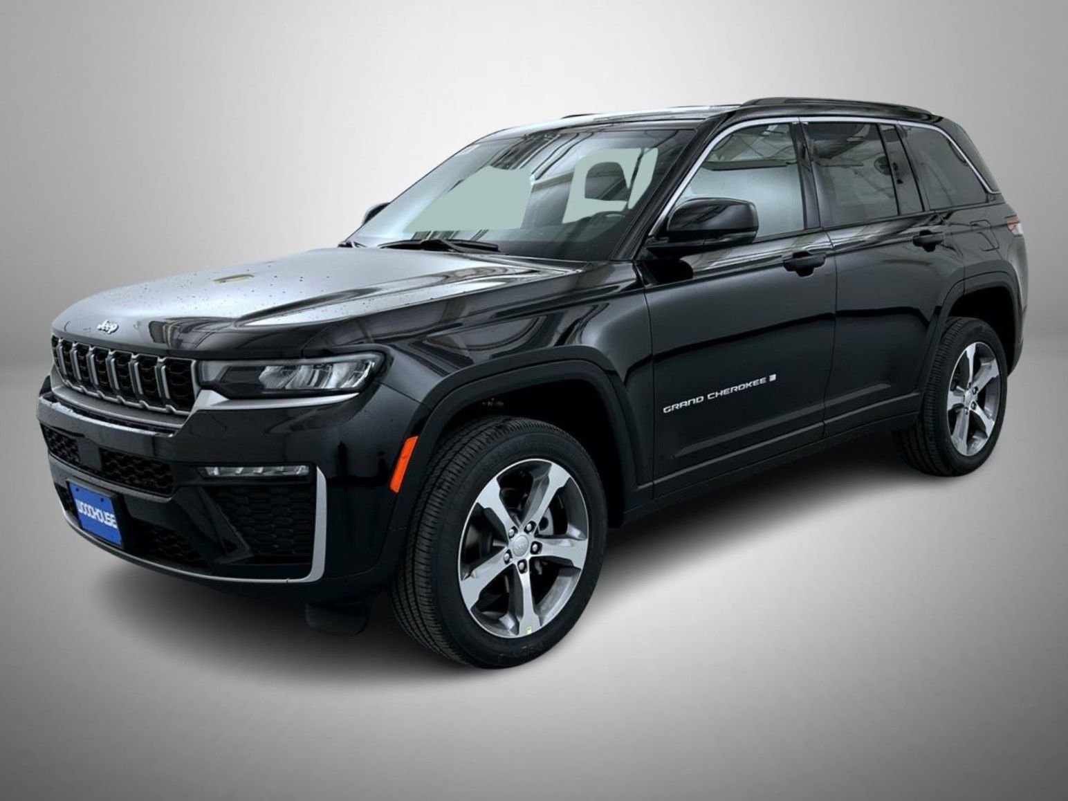 New 2026 Diamond Black Crystal Pearl-Coat Exterior Paint Jeep Limited image 1