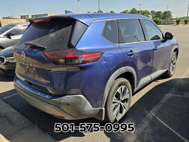 Used 2021 Blue Nissan SV image 4