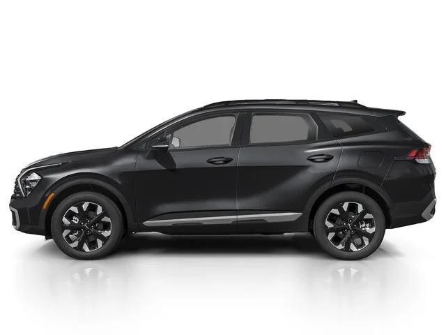 Used 2024 Ebony Black Kia X-Line image 3