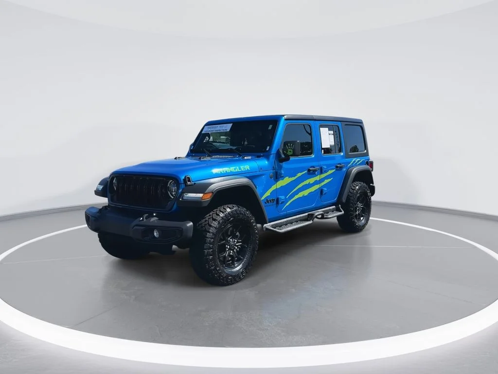 Used 2025 Blue Jeep Willys image 4