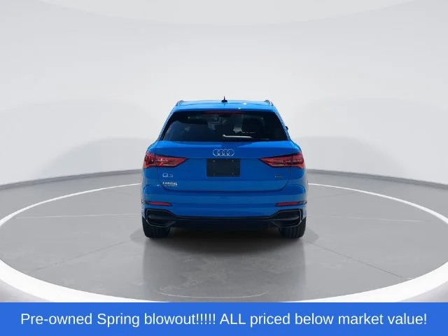 Used 2021 Blue Audi Premium Plus image 7