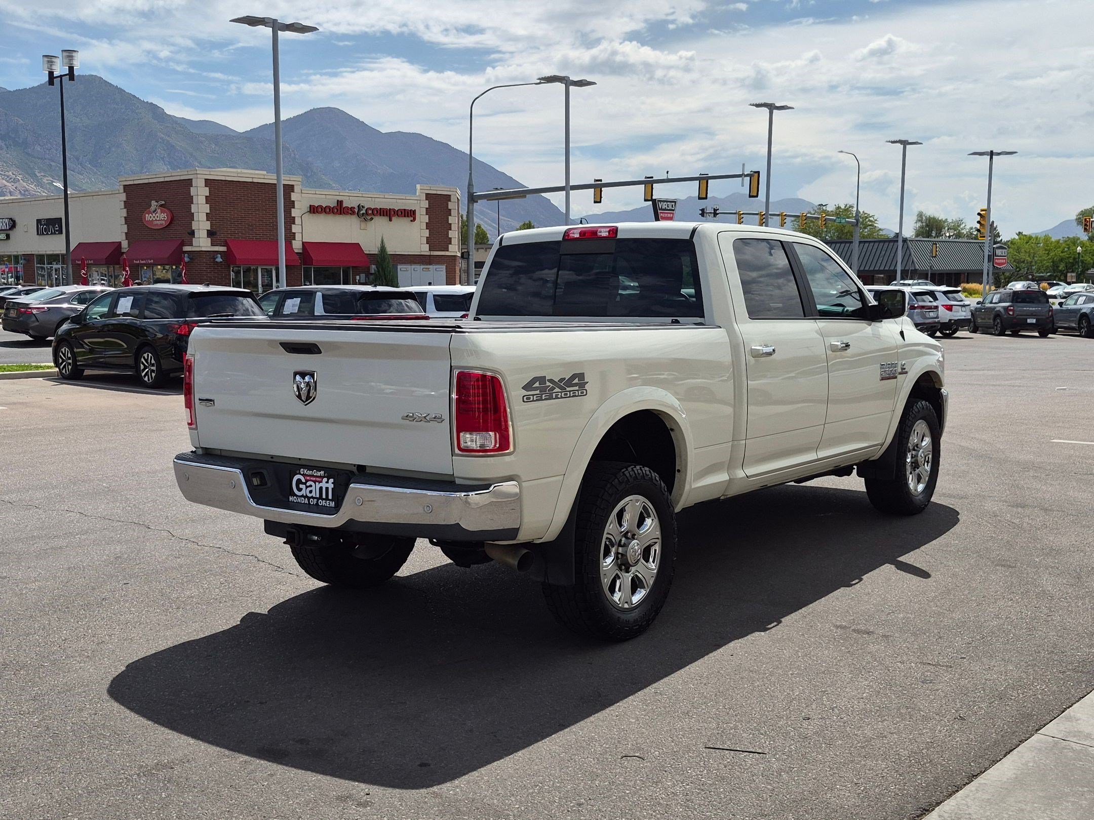 Used 2018 Pearl White Ram Laramie image 3