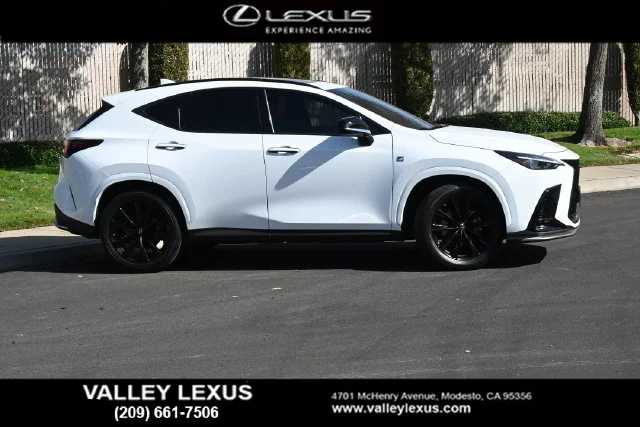 Certified Used 2022 White Lexus 350 F SPORT Handling image 3