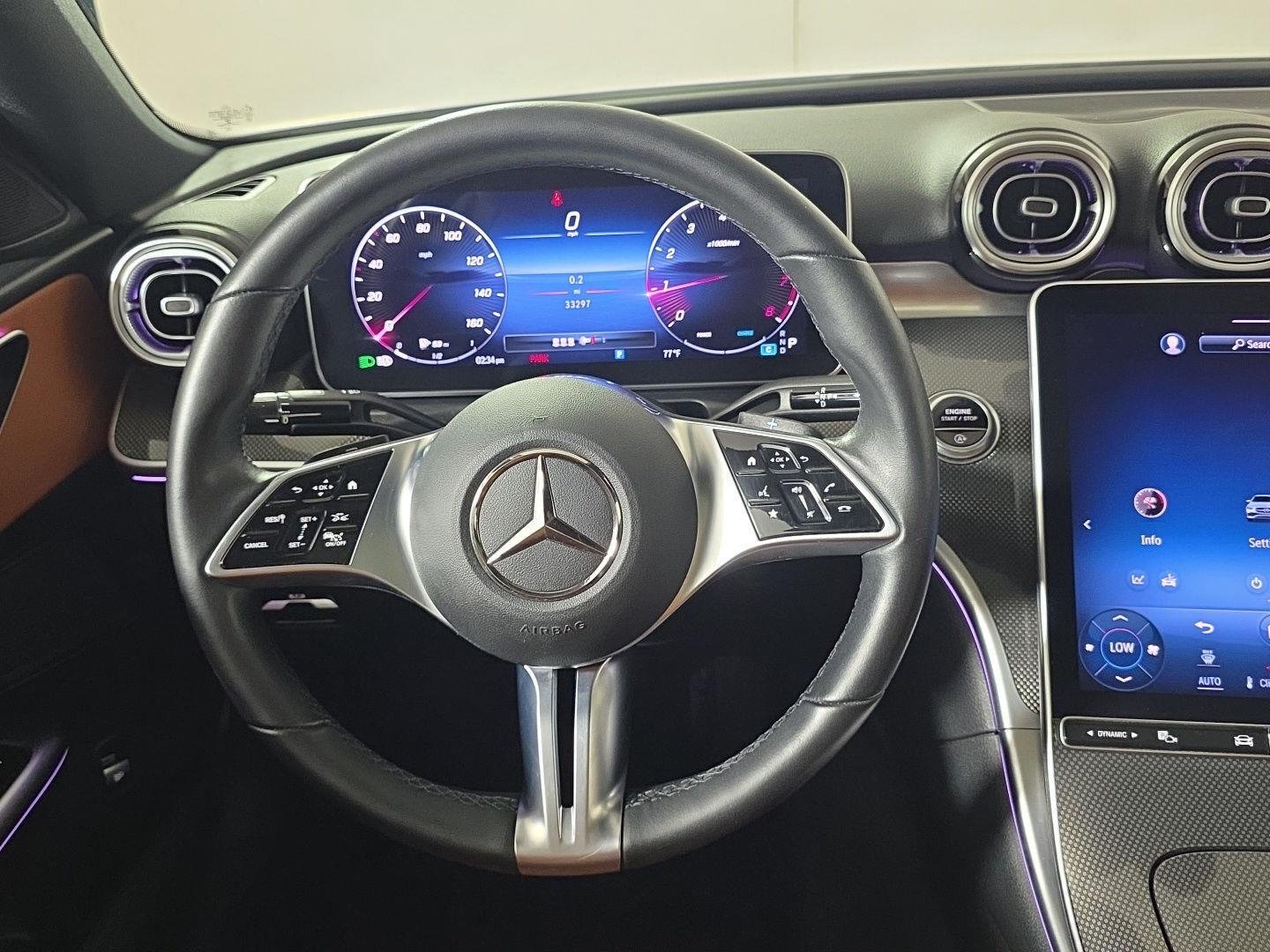 Used 2023 Polar White Mercedes-Benz C 300 image 36