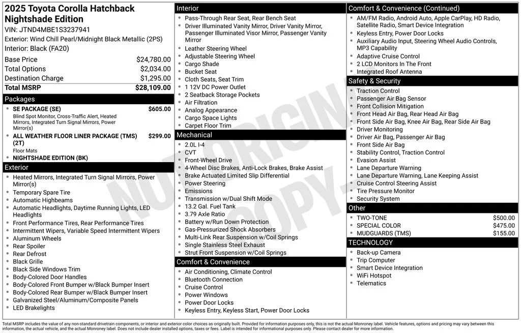Used 2025 Beige Toyota Nightshade image 6