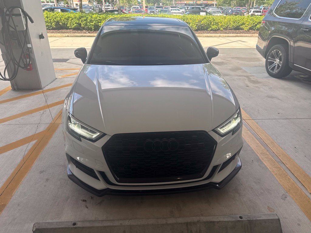 Used 2017 Glacier White Metallic Audi Premium Plus image 1