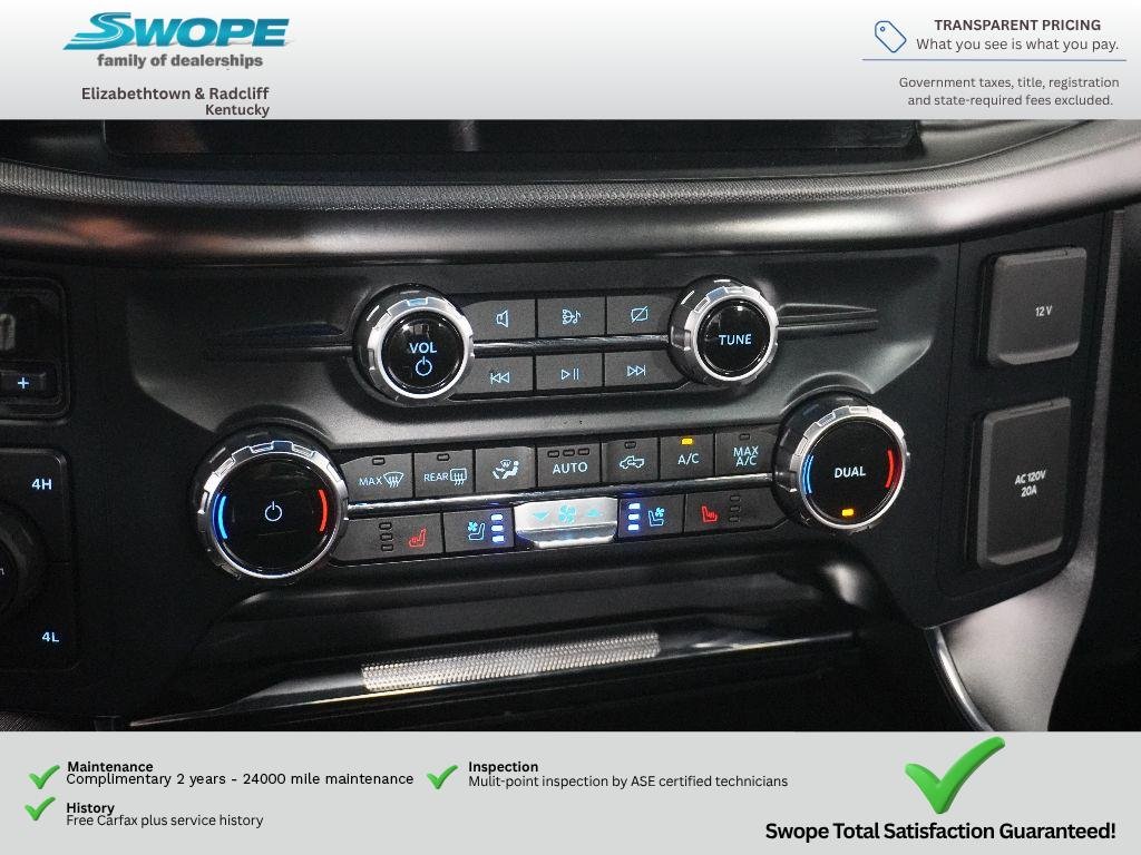 Used 2023 Antimatter Blue Metallic Ford Platinum image 22