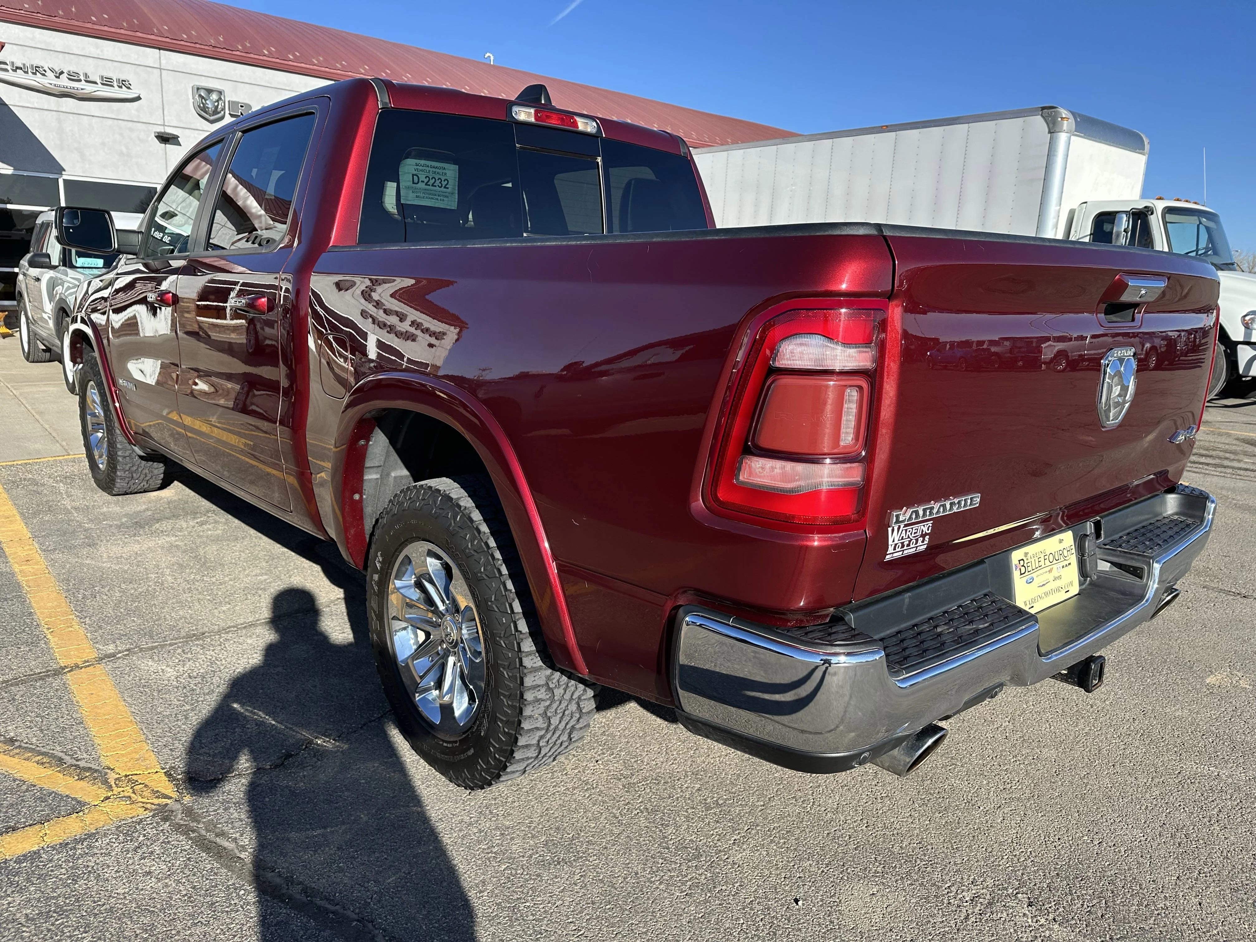 Used 2021 Delmonico Red Pearlcoat Ram Laramie image 5