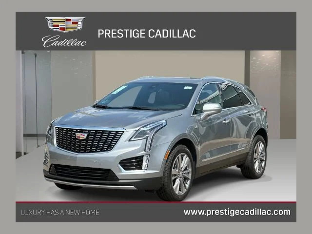 Used 2025 Silver Cadillac Premium Luxury image 1