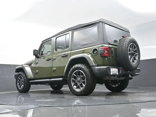 Used 2021 Green Jeep Unlimited Sport image 38