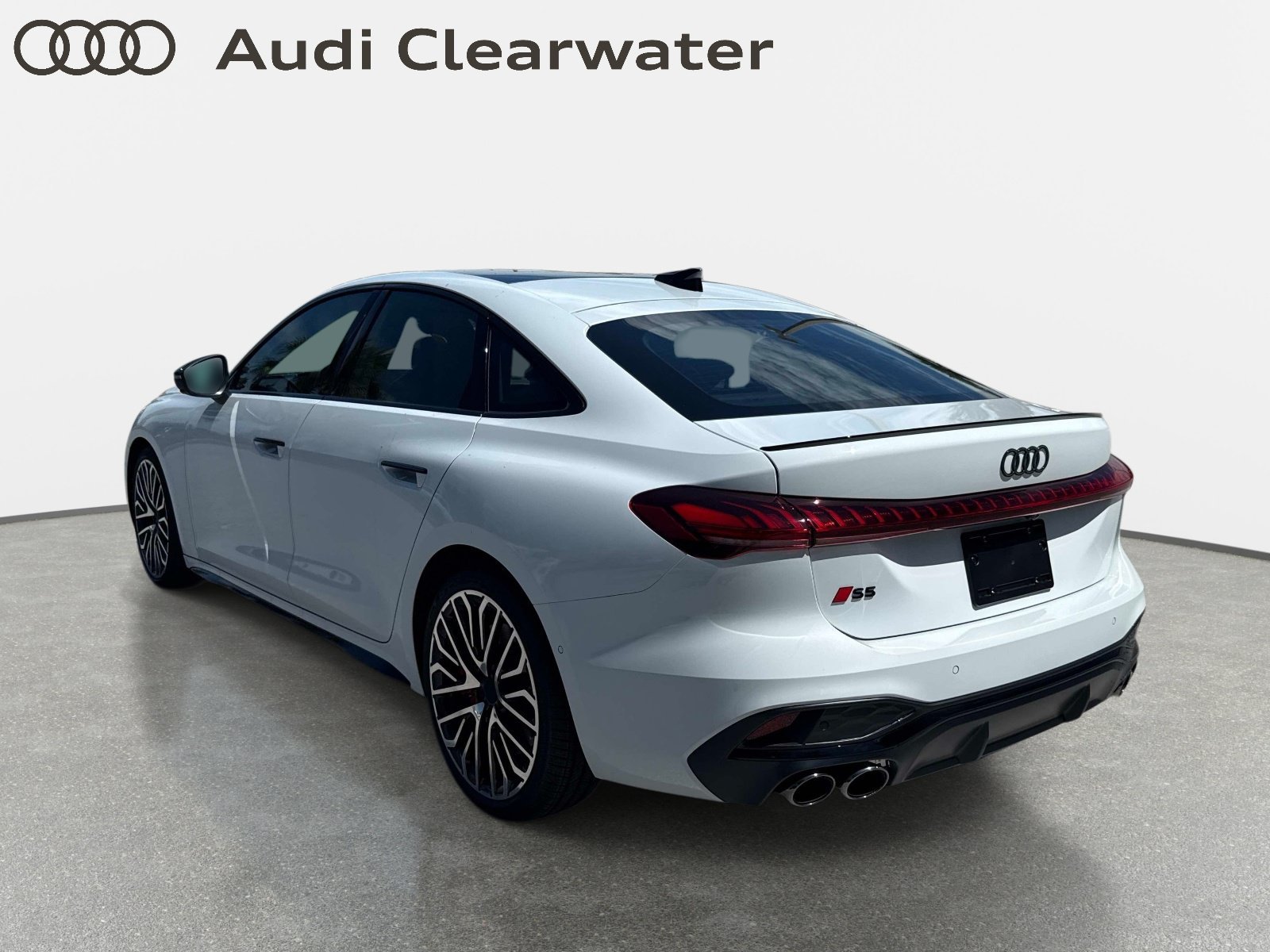 New 2026 Glacier White Metallic Audi Premium Plus image 3