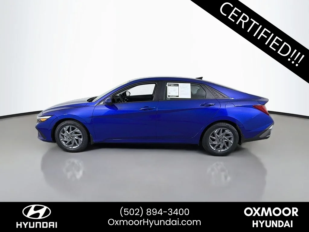 Certified Used 2025 Intense Blue Hyundai Blue image 4