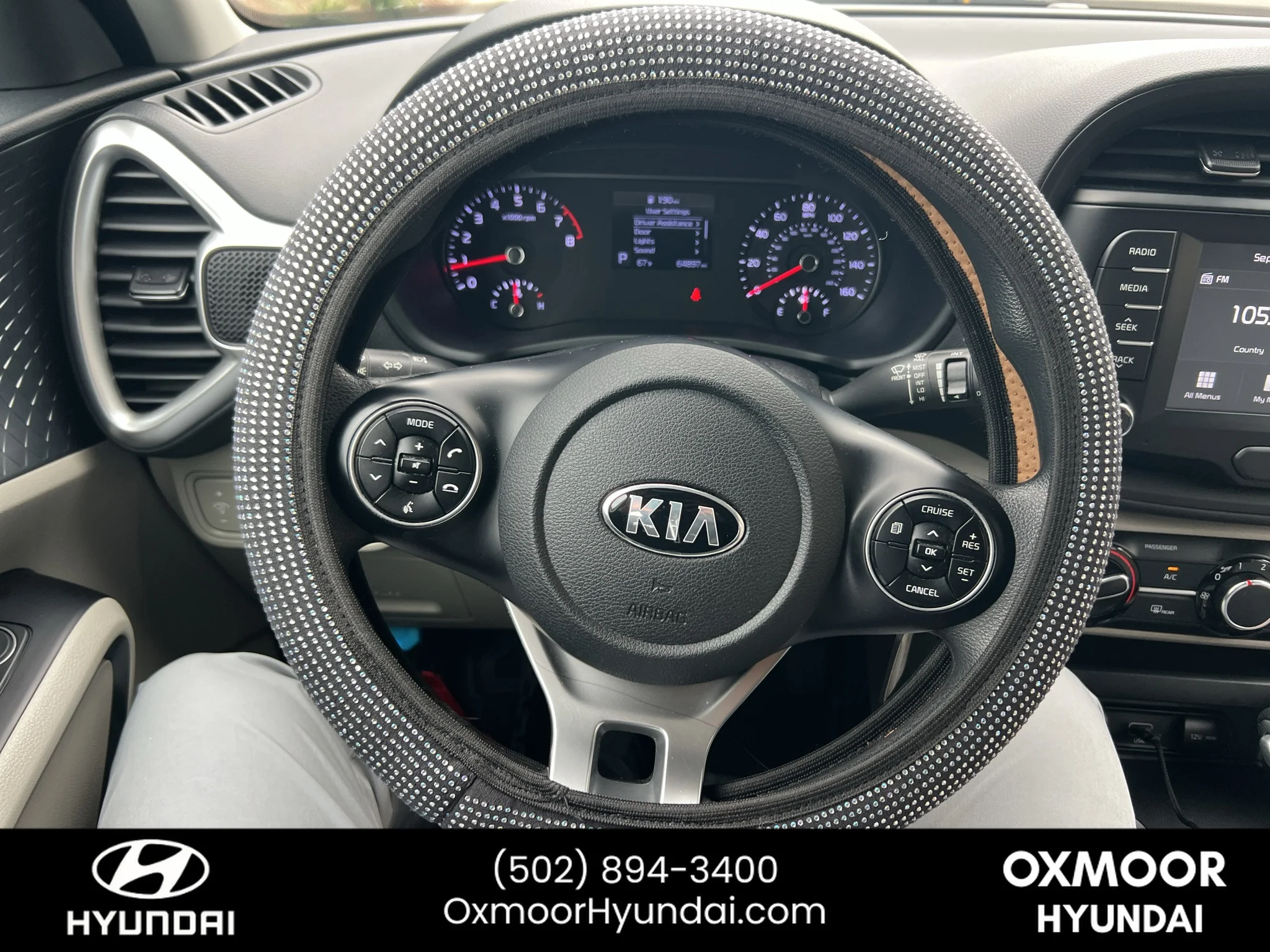 Used 2020 Sparkling Silver Kia S image 6