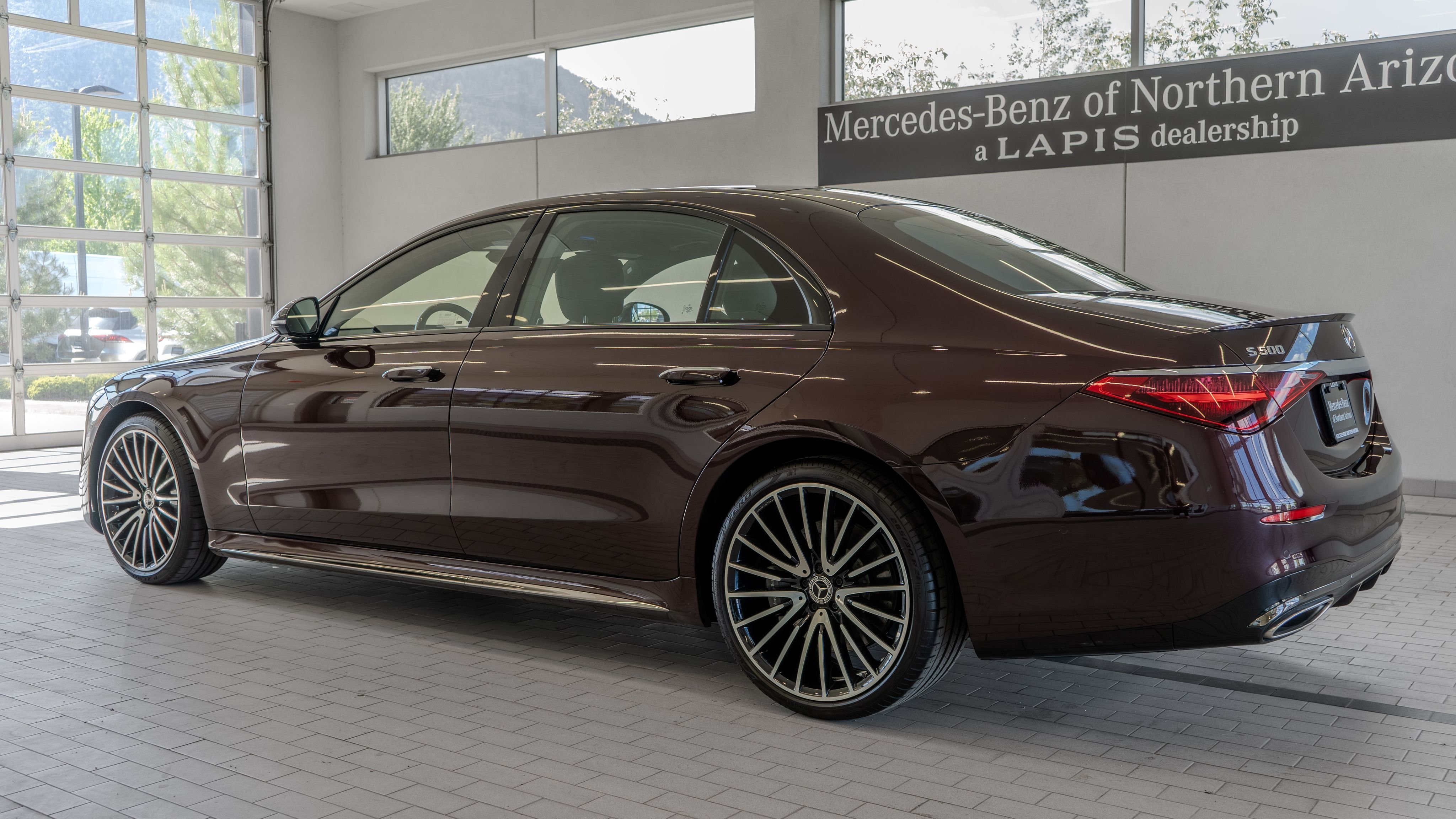 Certified Used 2023 Rubellite Red Metallic Mercedes-Benz S 500 image 13