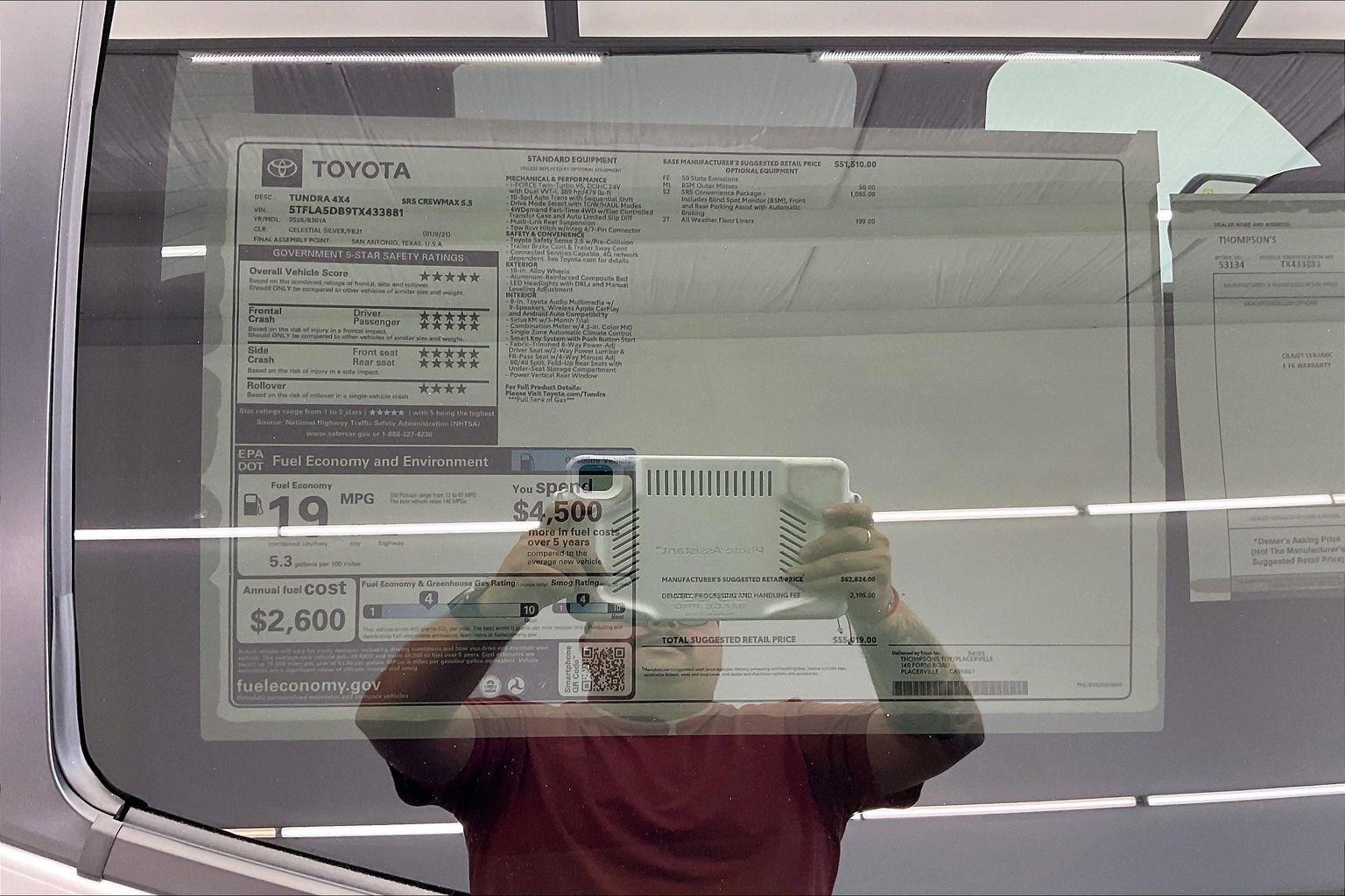 New 2026 Celestial Silver Metallic Toyota SR5 image 20