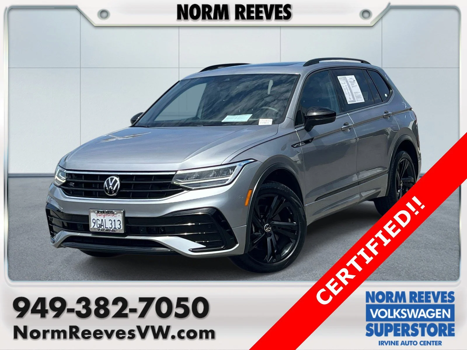2023 Volkswagen Tiguan SE R-LINE BLACK
