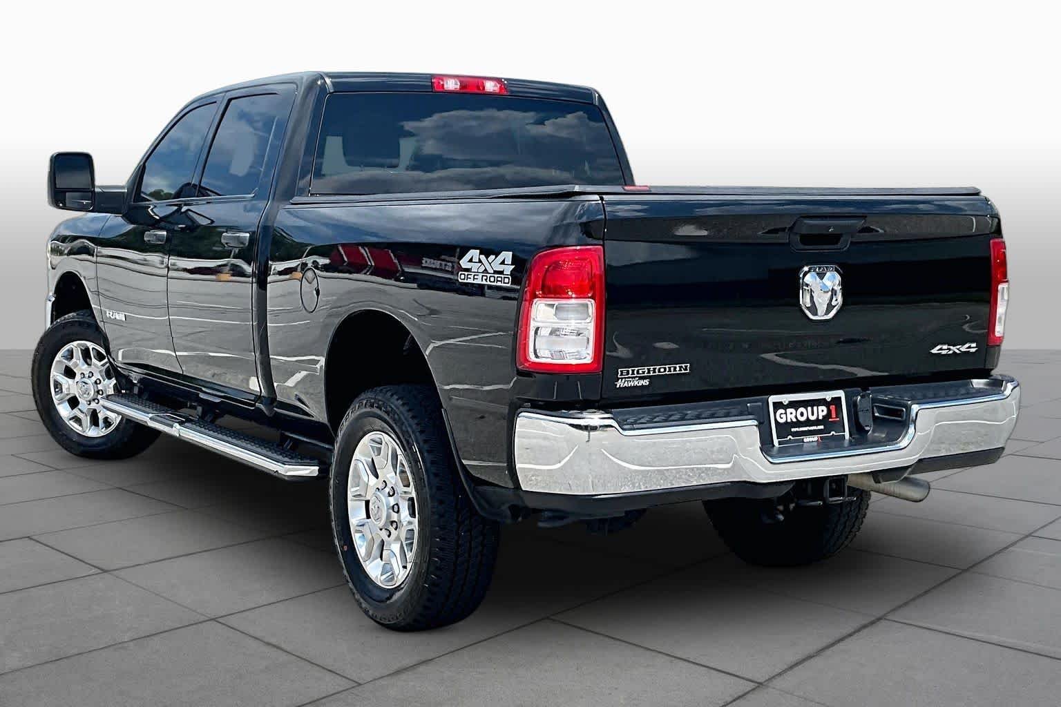 Used 2024 Diamond Black Crystal Pearlcoat Ram Big Horn image 12