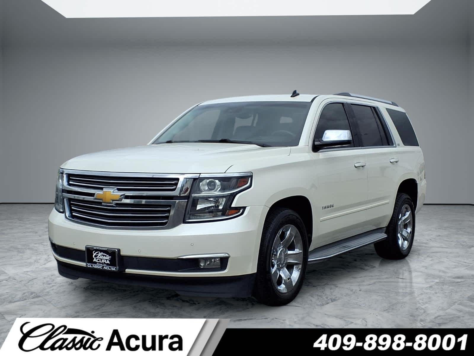 Used 2015 Chevrolet Tahoe LTZ with VIN 1GNSCCKC5FR202689 for sale in Beaumont, TX