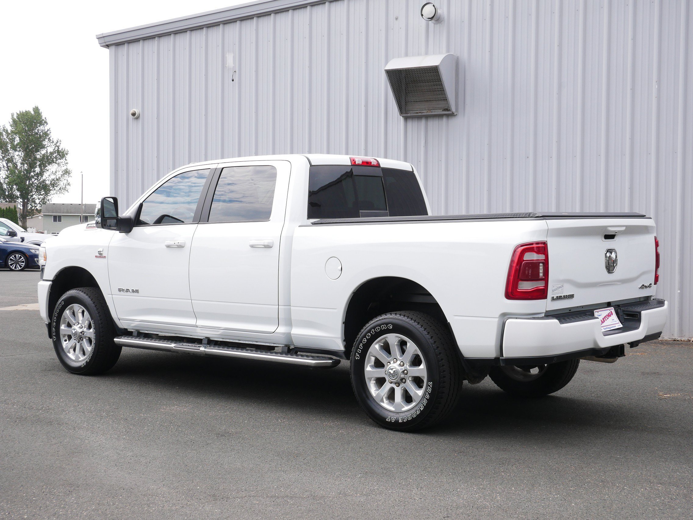 Used 2023 Bright White Clearcoat Ram Laramie image 3