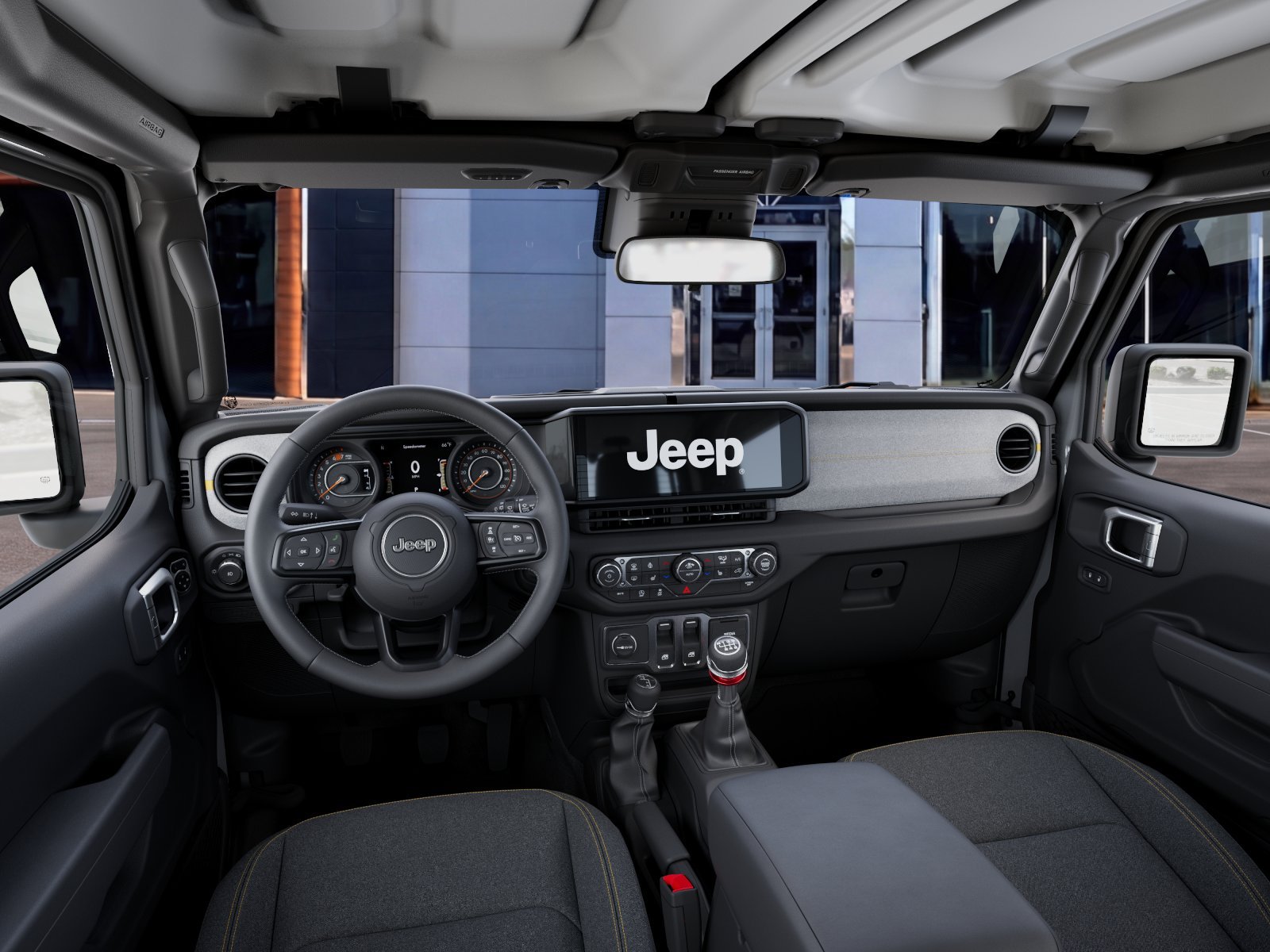 New 2026 Bright White Clearcoat Jeep Sport S image 14