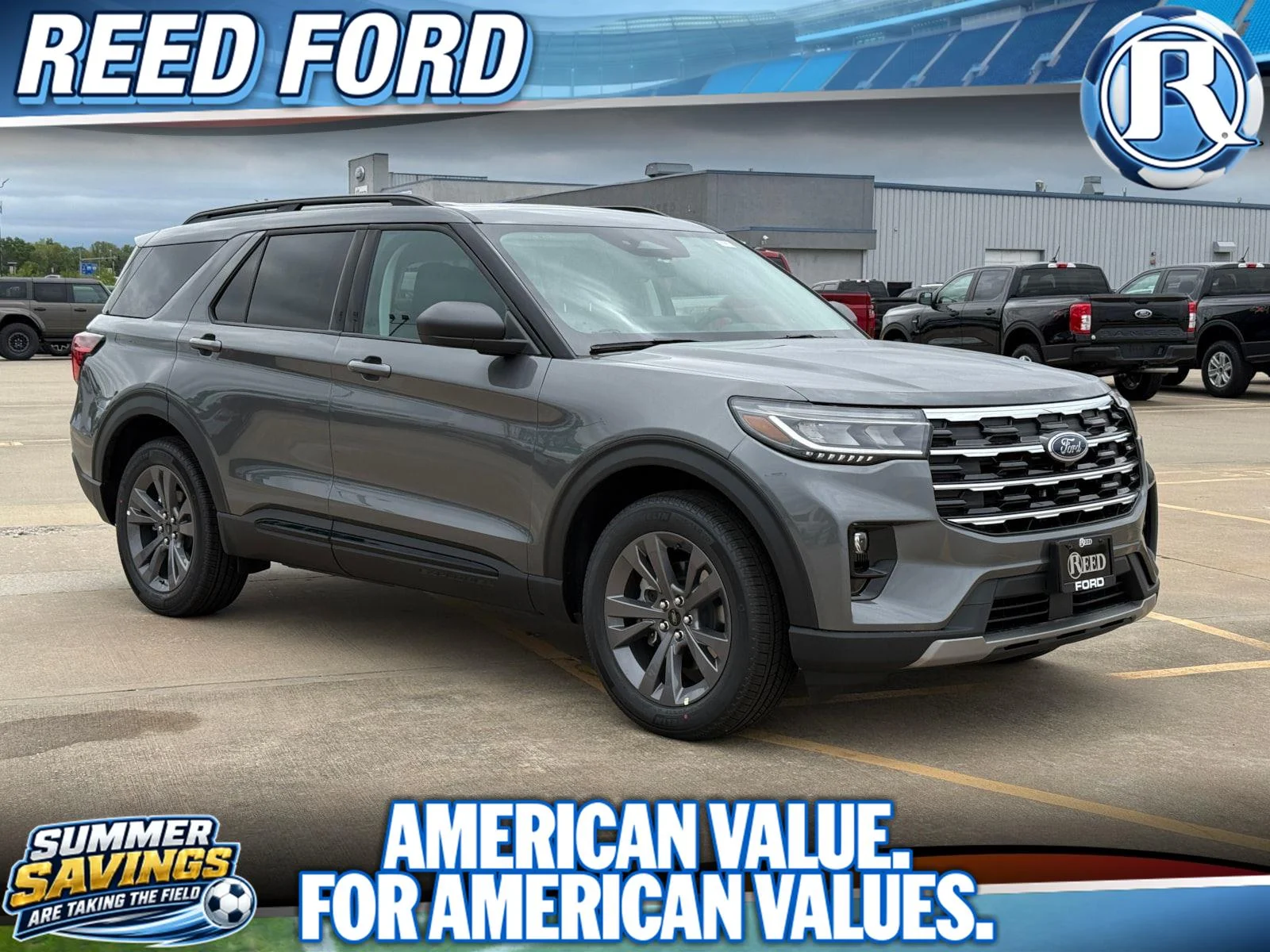 New 2026 Carbonized Gray Metallic Ford Active w/100A Pkg image 1