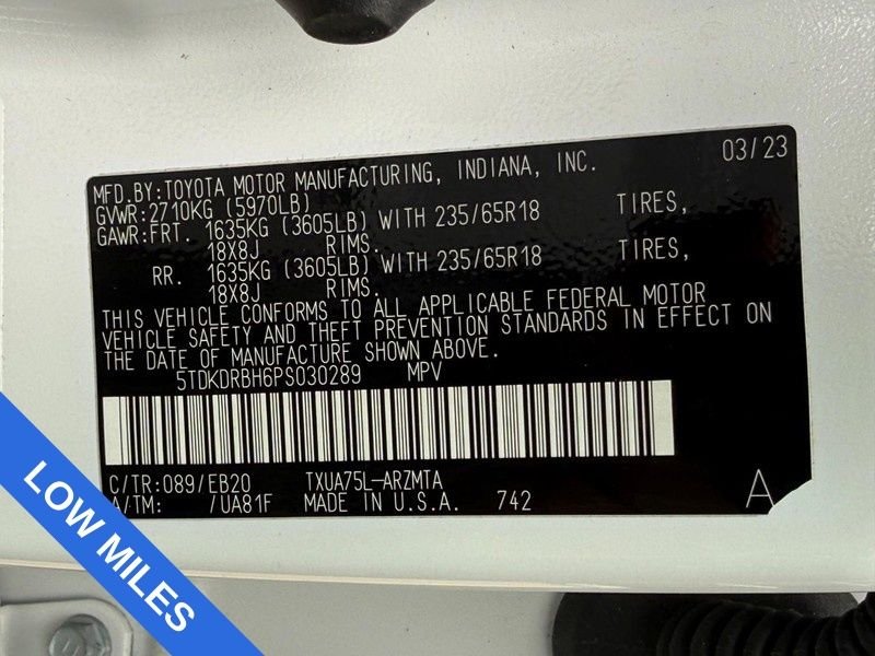 Used 2023 Pearl Toyota XLE image 28