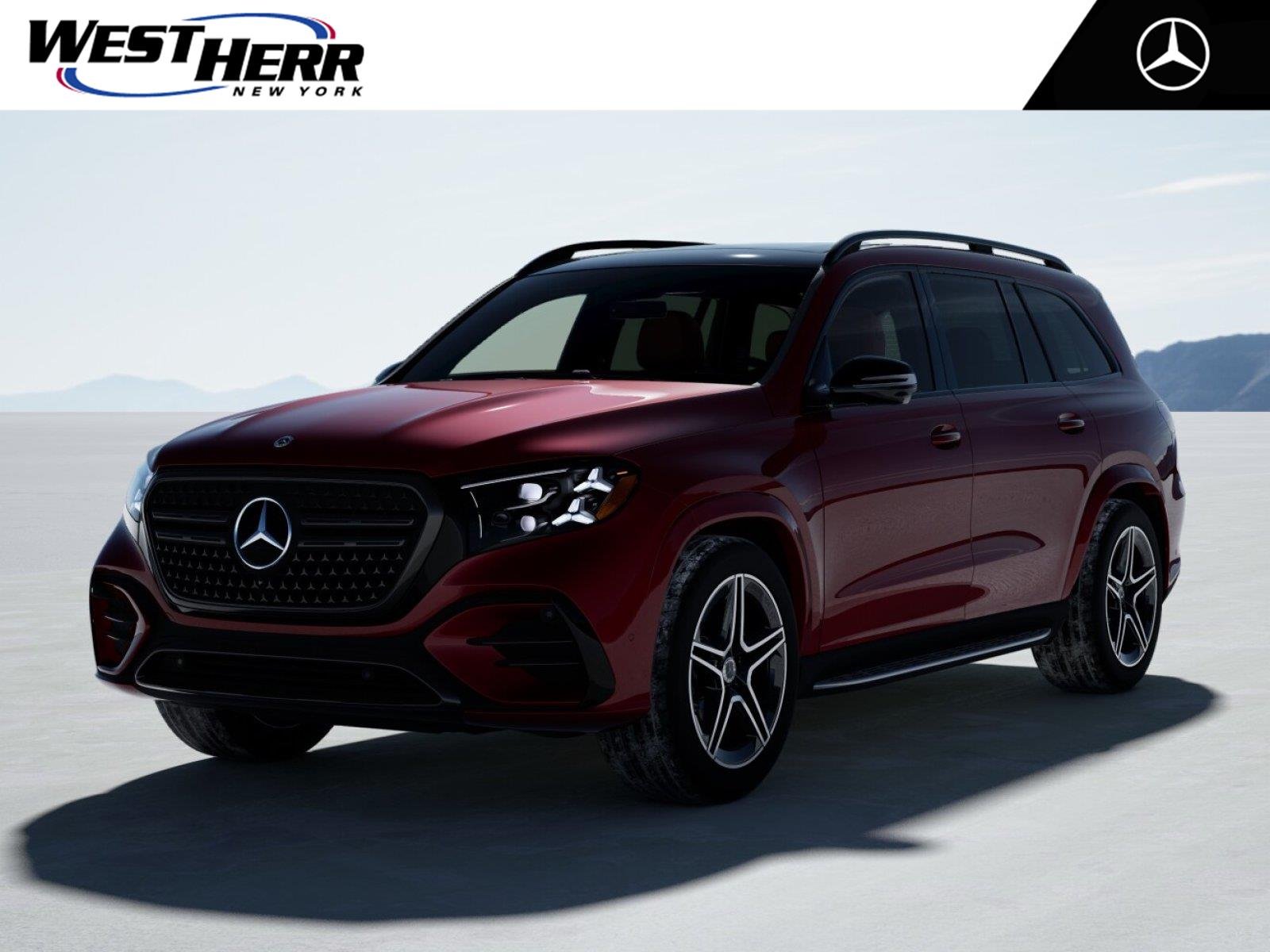 New 2027 MANUFAKTUR Patagonia Red Metallic Mercedes-Benz GLS 450 image 1