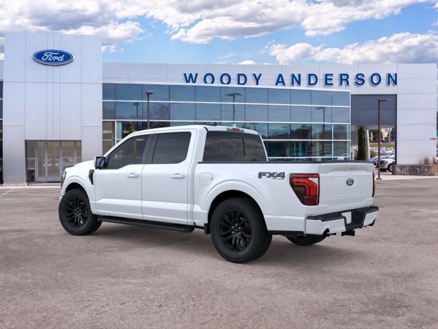 New 2026 Star White Metallic Tri-Coat Ford Lariat image 4