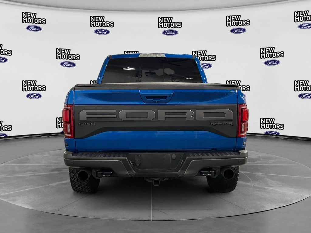 Used 2019 Blue Metallic Ford Raptor image 4