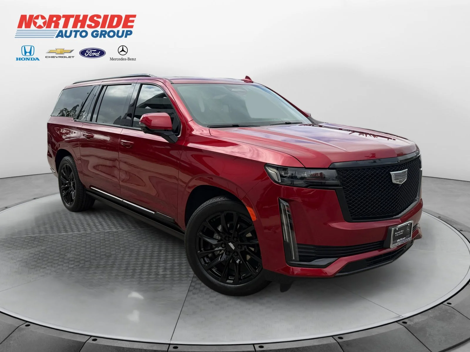 Used 2023 Radiant Red Tintcoat Cadillac 4WD Sport image 1