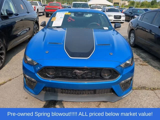 Used 2021 Blue Ford Mach 1 image 6