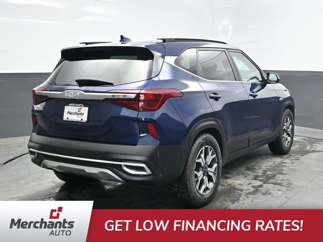 Used 2022 Blue Kia EX image 7