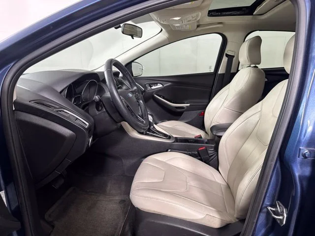 Certified Used 2018 Blue Metallic Ford Titanium image 11
