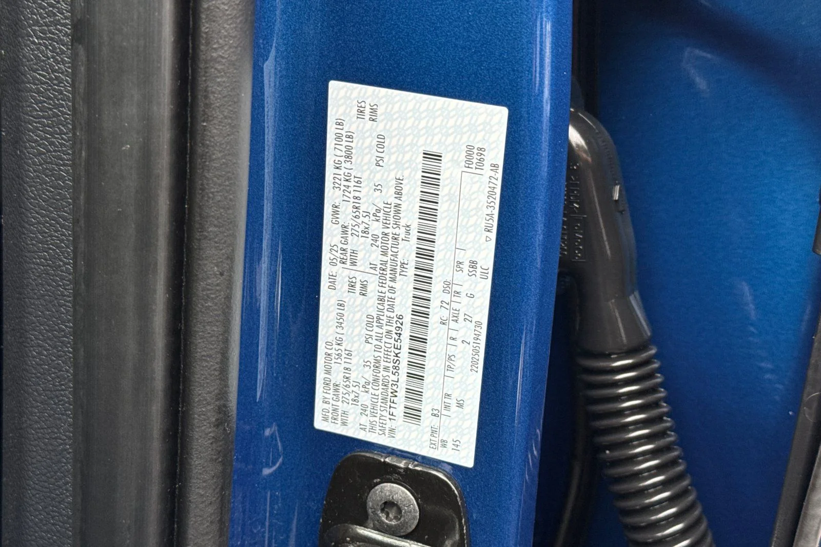 Certified Used 2025 Blue Metallic Ford XLT image 35